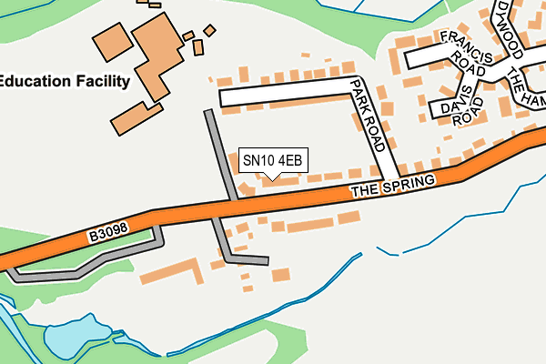 Map of CHANDLERS CATERING LTD at local scale