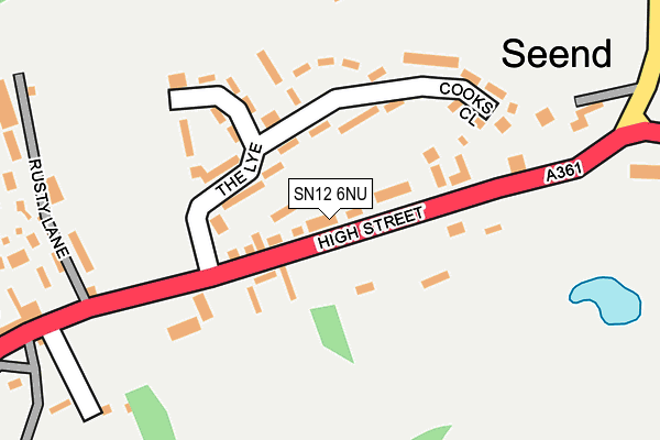Map of RICH KELLOWAY LTD at local scale