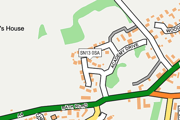 Map of 11 STATION ROAD BATH LIMITED at local scale