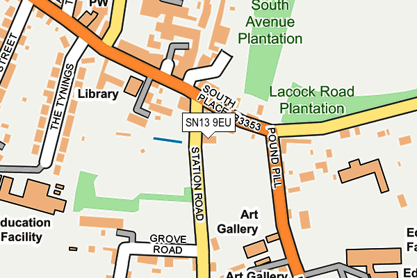 Map of RED FORGE STUDIOS LTD at local scale
