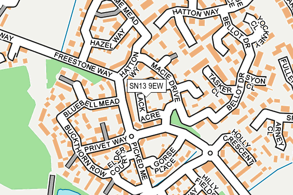 Map of HAWKINS PRODUCT CO LIMITED at local scale