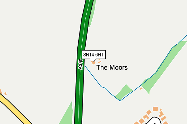 SN14 6HT map - OS OpenMap – Local (Ordnance Survey)