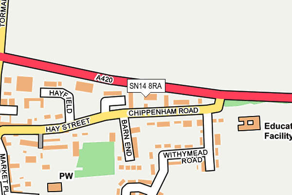 Map of MATTHEW RICHARD MARTIN LIMITED at local scale