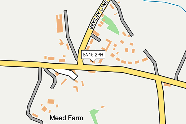 SN15 2PH map - OS OpenMap – Local (Ordnance Survey)