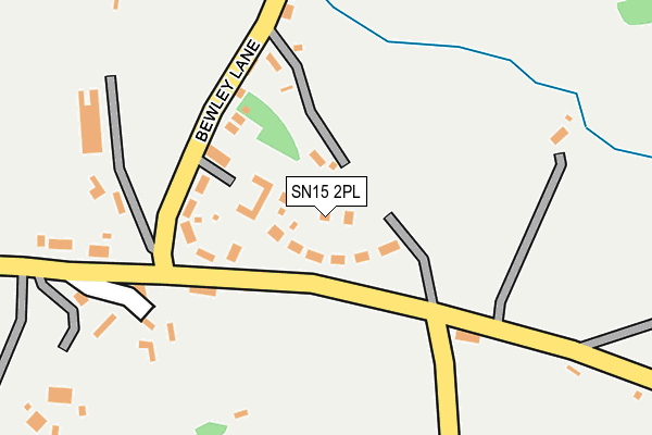 SN15 2PL map - OS OpenMap – Local (Ordnance Survey)
