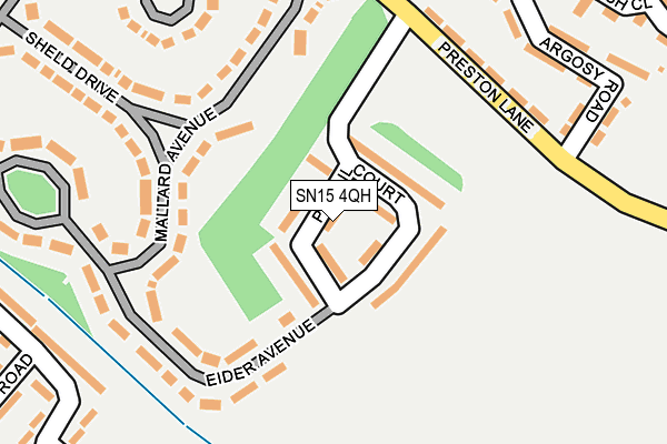 SN15 4QH map - OS OpenMap – Local (Ordnance Survey)