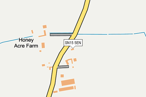 SN15 5EN map - OS OpenMap – Local (Ordnance Survey)