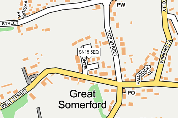 Map of DONE & SONS LTD at local scale