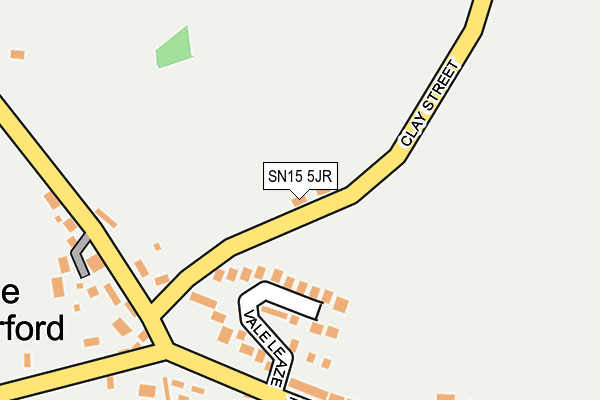 SN15 5JR map - OS OpenMap – Local (Ordnance Survey)