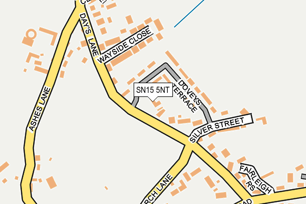 SN15 5NT map - OS OpenMap – Local (Ordnance Survey)