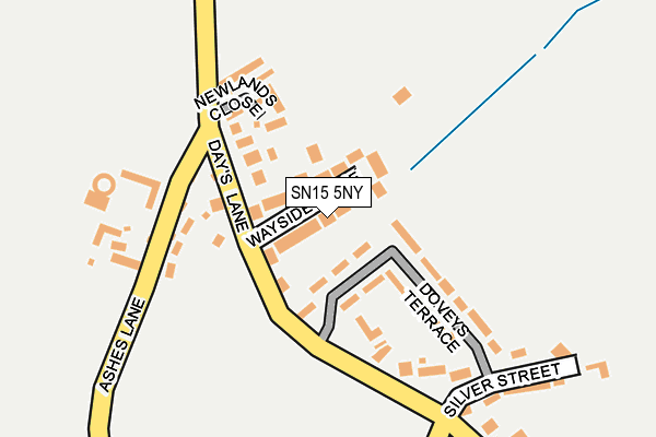 SN15 5NY map - OS OpenMap – Local (Ordnance Survey)