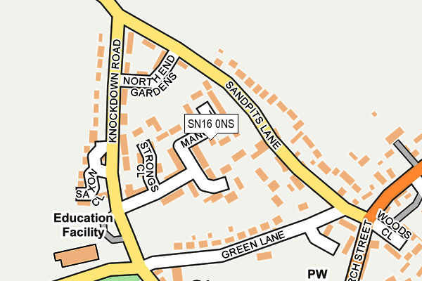 Map of E-SQUARED LTD at local scale