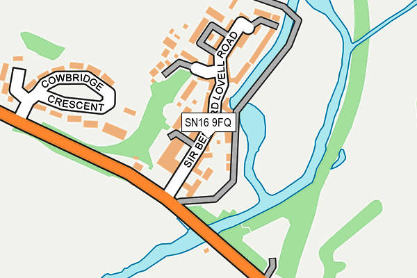 Map of TRECELYN LIMITED at local scale