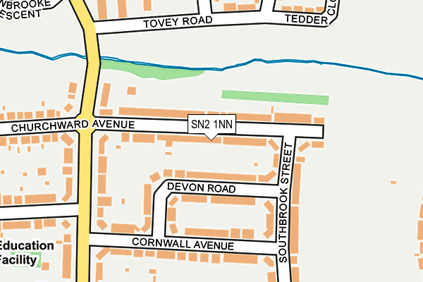 SN2 1NN map - OS OpenMap – Local (Ordnance Survey)