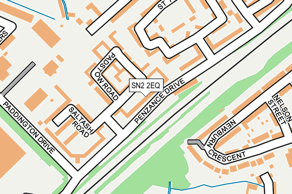 SN2 2EQ map - OS OpenMap – Local (Ordnance Survey)