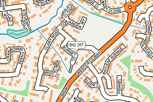 SN2 2RT map - OS OpenMap – Local (Ordnance Survey)