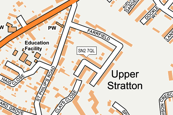 Map of PAV GARAGE LTD at local scale