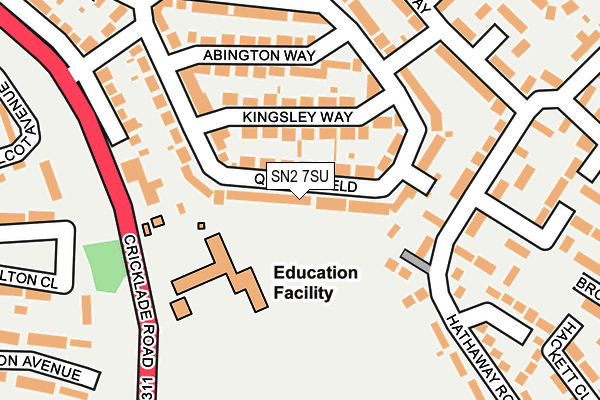 Map of THE SEARCH EQUATION LTD at local scale