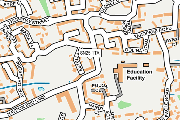 Map of CLOUDBOURNE CONSULTANCY LTD at local scale