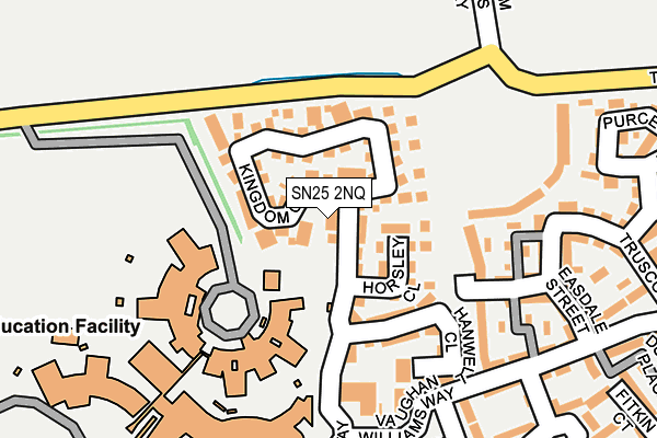 SN25 2NQ map - OS OpenMap – Local (Ordnance Survey)