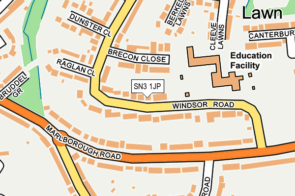 Map of HERONBRIDGE CLOSE FREEHOLD COMPANY LTD at local scale