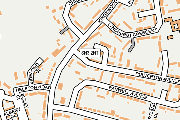 SN3 2NT map - OS OpenMap – Local (Ordnance Survey)