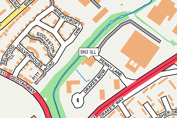 Map of ABBEY HOUSE MALMESBURY LIMITED at local scale