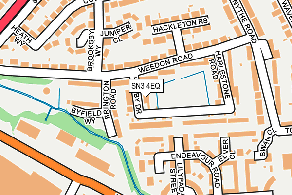 SN3 4EQ map - OS OpenMap – Local (Ordnance Survey)