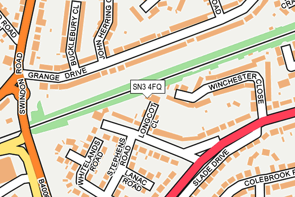 SN3 4FQ map - OS OpenMap – Local (Ordnance Survey)