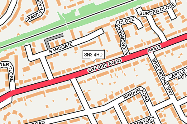 Map of 9 CROSBY ROAD (FREEHOLD) LIMITED at local scale