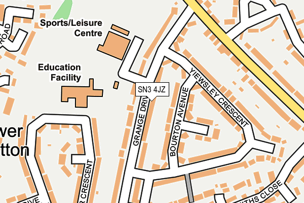 Map of CHLO LIMITED at local scale