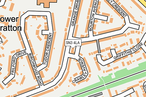 SN3 4LA map - OS OpenMap – Local (Ordnance Survey)