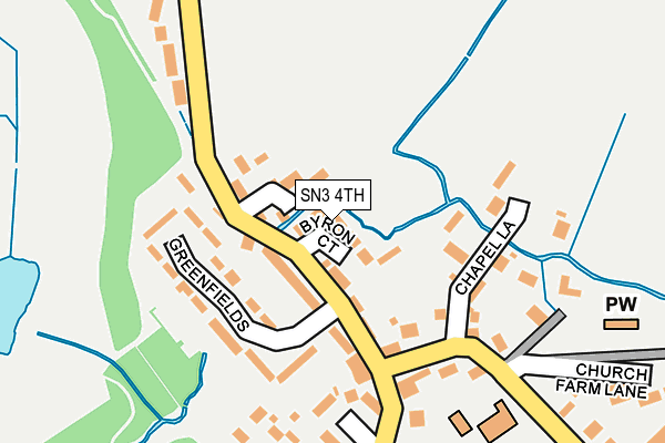 SN3 4TH map - OS OpenMap – Local (Ordnance Survey)
