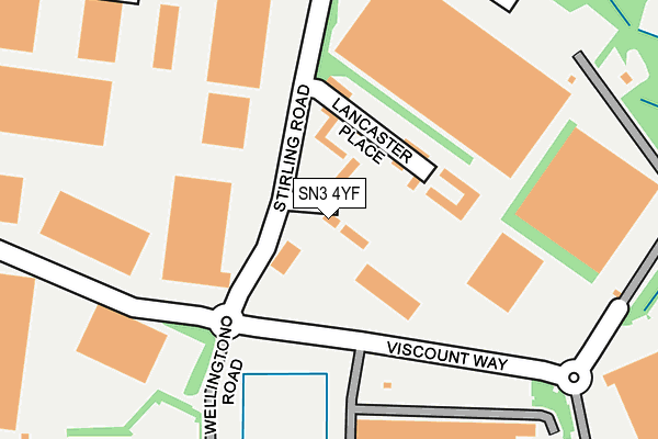 Map of HARMAN ELECTRICAL (SWINDON) LTD at local scale