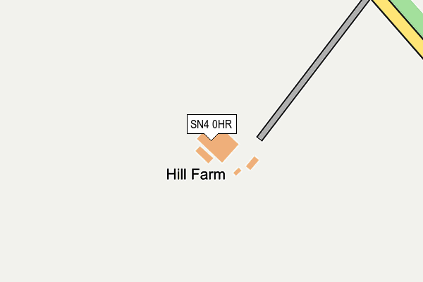 SN4 0HR map - OS OpenMap – Local (Ordnance Survey)