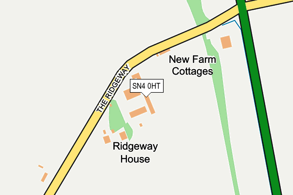 SN4 0HT map - OS OpenMap – Local (Ordnance Survey)