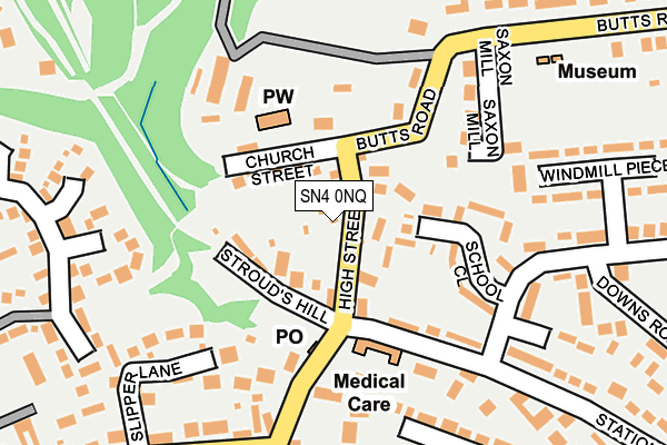 Map of CAMEO HAIR SALON LTD at local scale