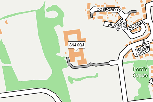 Map of INTERNATIONAL SCHOOL OF VETERINARY POSTGRADUATE STUDIES LIMITED at local scale