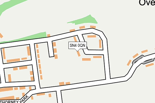 SN4 0QN map - OS OpenMap – Local (Ordnance Survey)