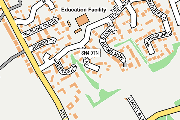 Map of MONTEJA CONSULTING LIMITED at local scale