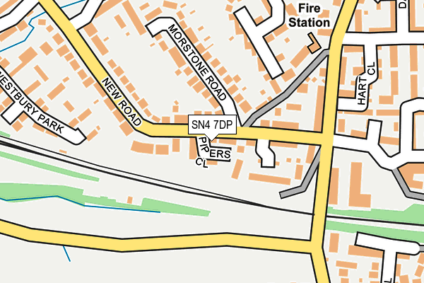 SN4 7DP map - OS OpenMap – Local (Ordnance Survey)