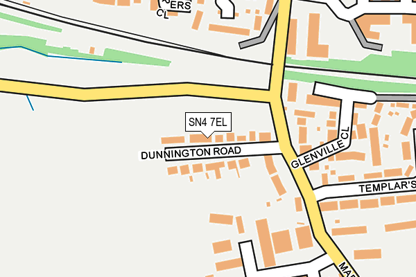 SN4 7EL map - OS OpenMap – Local (Ordnance Survey)