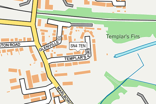 SN4 7EN map - OS OpenMap – Local (Ordnance Survey)