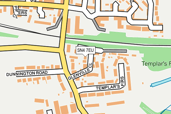 SN4 7EU map - OS OpenMap – Local (Ordnance Survey)