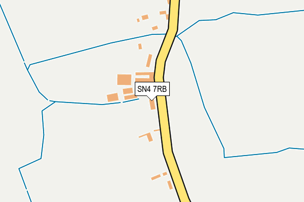 SN4 7RB map - OS OpenMap – Local (Ordnance Survey)