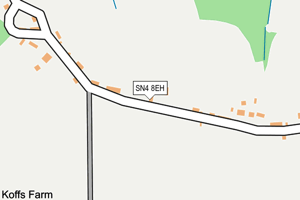SN4 8EH map - OS OpenMap – Local (Ordnance Survey)