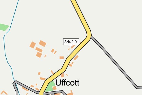 SN4 9LY map - OS OpenMap – Local (Ordnance Survey)