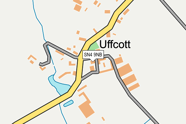 SN4 9NB map - OS OpenMap – Local (Ordnance Survey)
