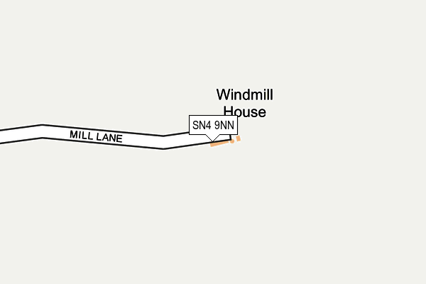 SN4 9NN map - OS OpenMap – Local (Ordnance Survey)