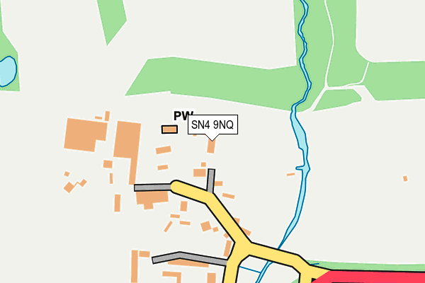 SN4 9NQ map - OS OpenMap – Local (Ordnance Survey)